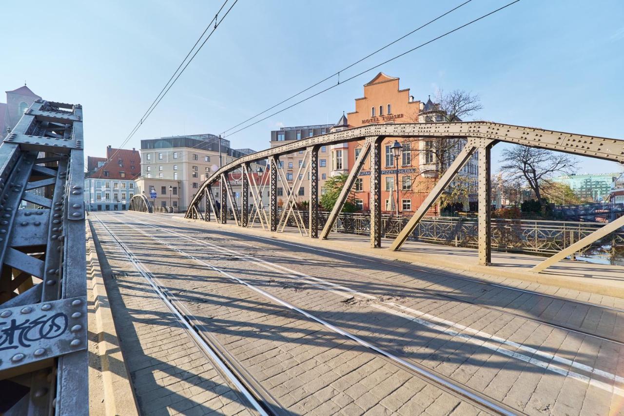 Eleganckie Studia Wyspa Slodowa By Noclegi Renters Wrocław Kültér fotó
