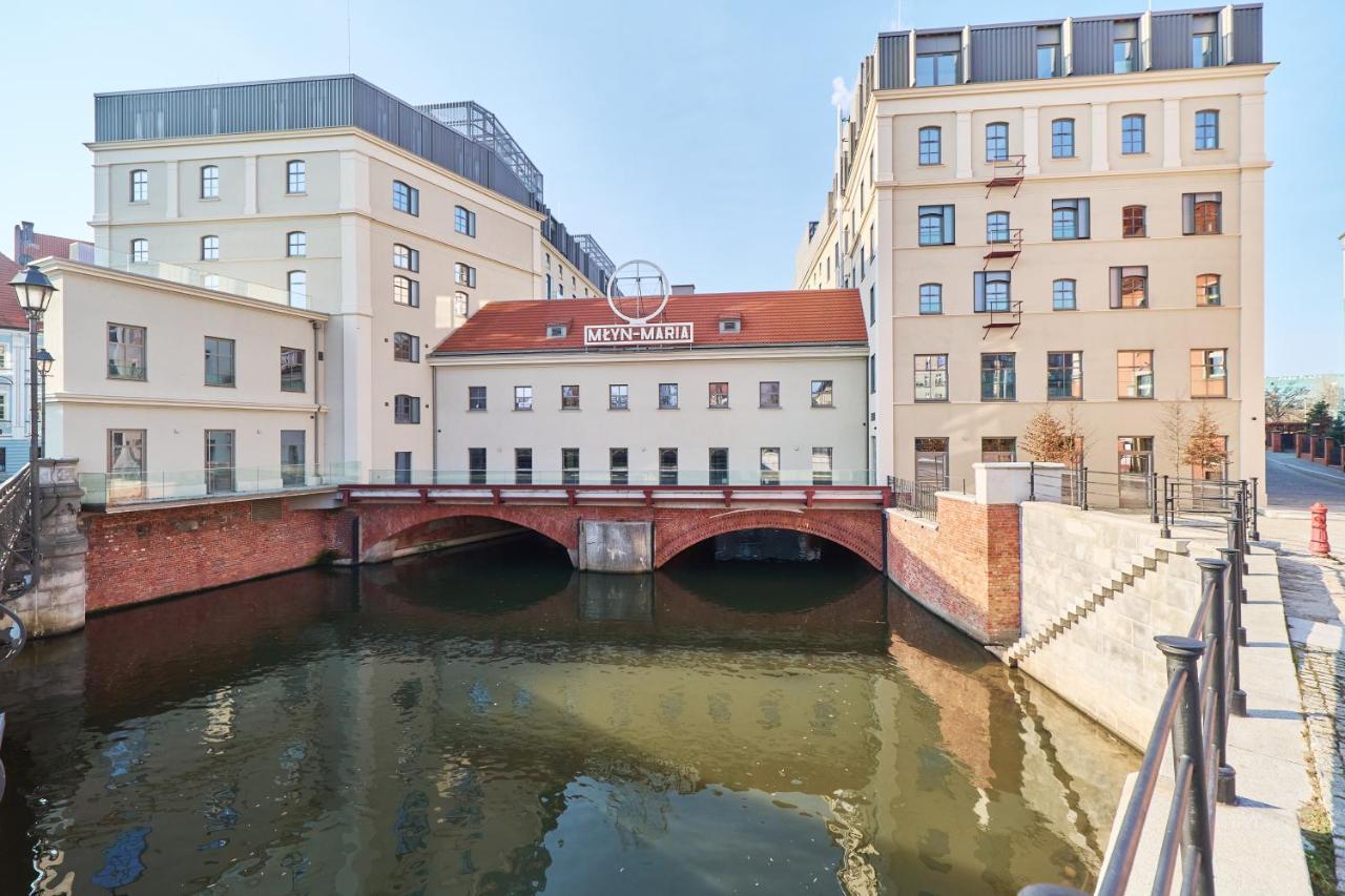 Eleganckie Studia Wyspa Slodowa By Noclegi Renters Wrocław Kültér fotó