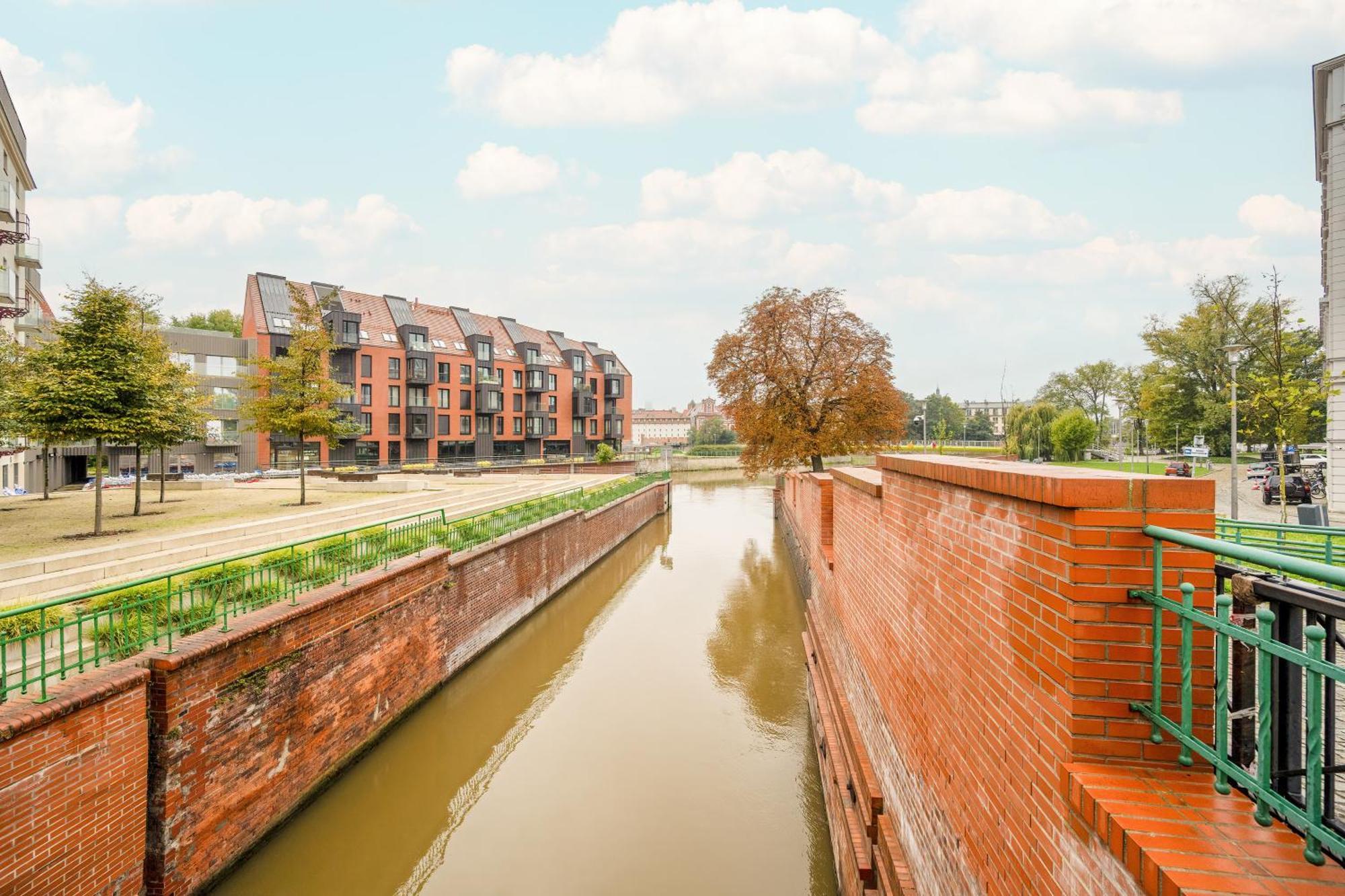 Eleganckie Studia Wyspa Slodowa By Noclegi Renters Wrocław Kültér fotó
