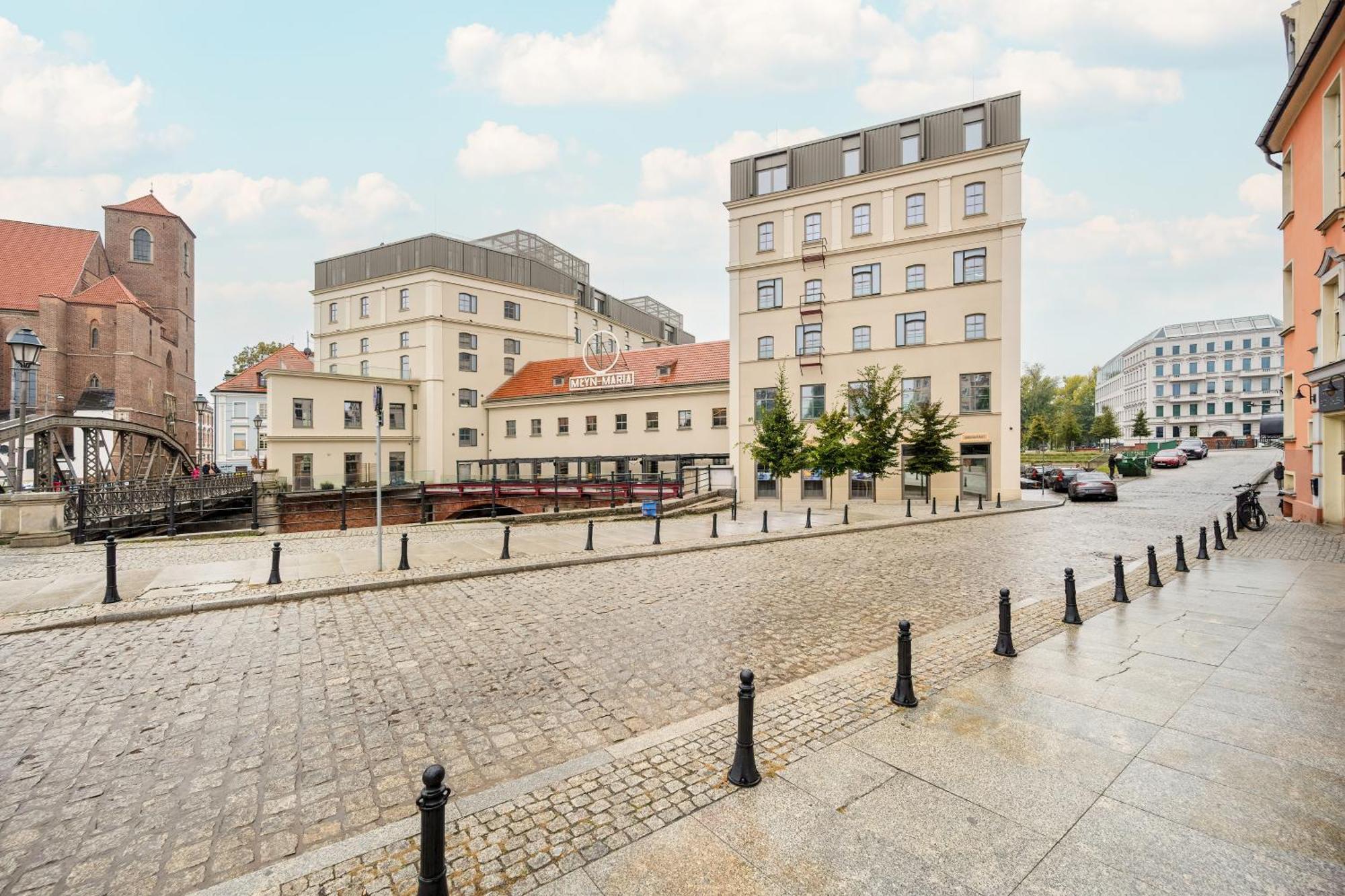 Eleganckie Studia Wyspa Slodowa By Noclegi Renters Wrocław Kültér fotó